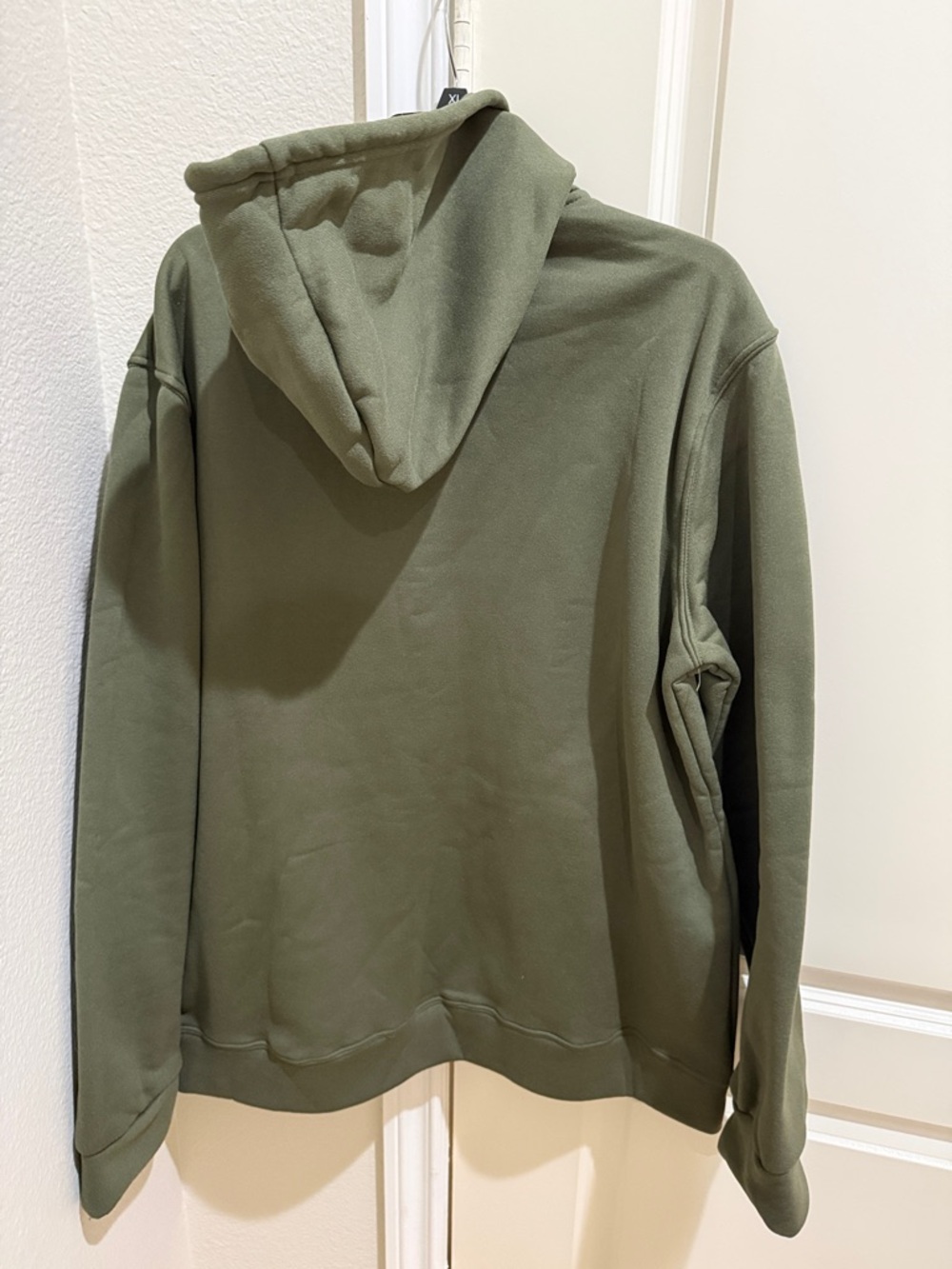 New Olive Green Logo Hoodie - Women's Pullover XL - Picture 5 of 5
